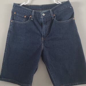 Men's Blue Denim Shorts